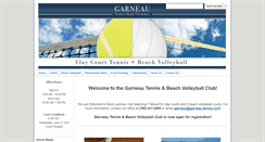 Desktop Screenshot of garneau-tennis.com